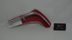 MOLDURA SUPERIOR MALETA TRASERA DERECHA CROMO HONDA GOLDWING 1800 01-11